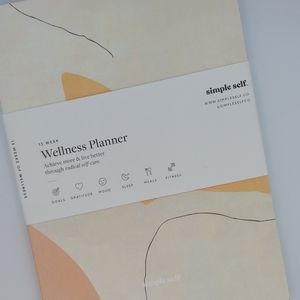 Brand new Simple Self Wellness Planner - get ready for the new year!